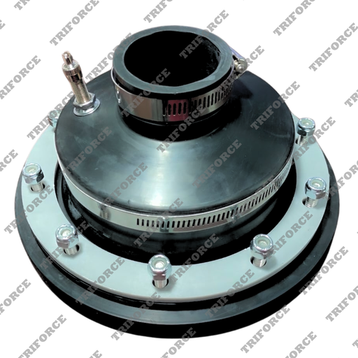 [BTRI4015P] Bota triforce 4" a 1" 1/2" c/pivote (Arandela Plastica)