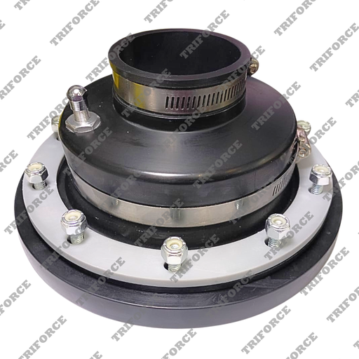 [BTRI4020P] Bota trifoce 4" a 2" con pivote (Arandela Plastica)