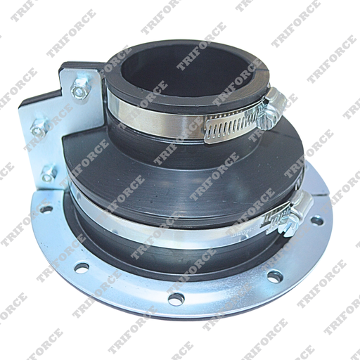 Bipartida de 4" a 2" con arandela