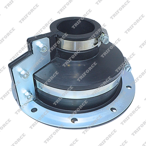 Bipartida de 4" a 1" 1/2" con arandela