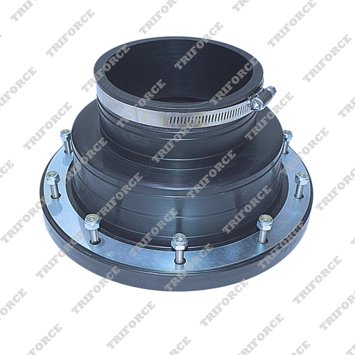 [BTR6040] Bota trifoce de 6" a 4" con Arandela y Abrazadera